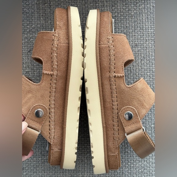 UGG Goldenstar Glide Sandals women – Chestnut – Size  8.5 – Brand New in Box - Picture 12 of 15